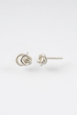 Forget Me Knots (ear studs, silver)